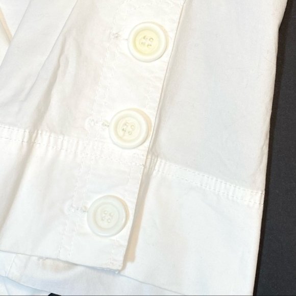 INC Capri Pants with Button Accents Size 4 - Picture 3 of 8